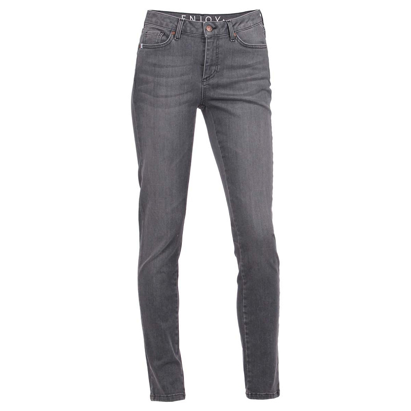 ENJOY jeans basic 5 pocket powerstretch middengrijs 471856