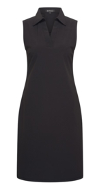 MI PIACE mouwloze polojurk black MP202443