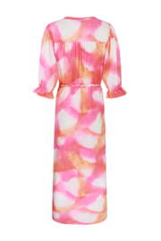C&S The Label Amalfi dress super pink - color mix 25ZFXJ04