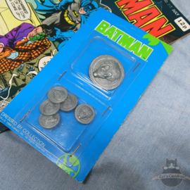Batman Joker vintage knopen set 6 stuks 1989