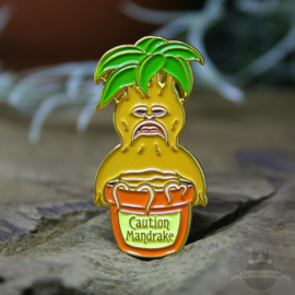 Mandrake pin CAUTION MANDRAKE Limited Edition