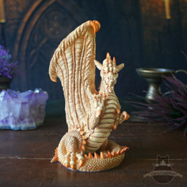 Dragon statue vase figure