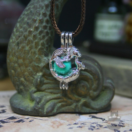 Mermaid diffuser necklace