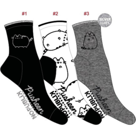 Pusheen Söckchen mit Silberfaden 3er-Pack Gr.37-41