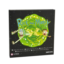 Rick and Morty S01E01 Pilot Pin set licensed