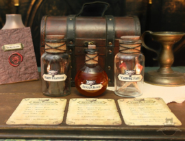 Der Hexer Potion Set Harpy Federn, Nekkerblut, Vampir Fang