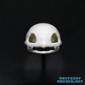 Anime figure #001 skull in bell jar