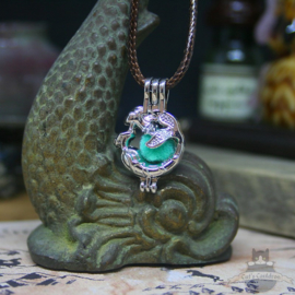Mermaid diffuser necklace