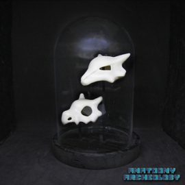 Anime figures #104 #105 skulls in bell jar