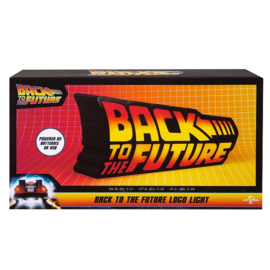 Back to the Future Logo Lamp