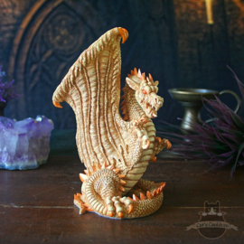 Dragon statue vase figure