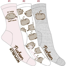 Pusheen sokken Lazy Sleepy 3-pack maat 37-41