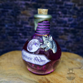 Wolfsbane potion bottle