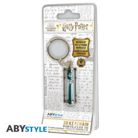 Harry Potter 3D Keychain Hourglass Slytherin Licensed