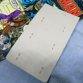 Batman Vleermuis vintage knopen set 6 stuks 1989