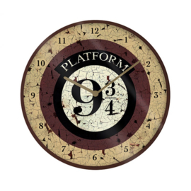 Harry Potter Platform 9 3/4 Wall Clock Official 