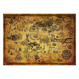 Legend of Zelda Hyrule Puzzle 1000 stukjes Officieel