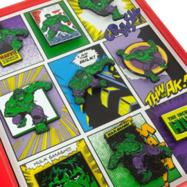 The Incredible Hulk Marvel Retro Pin set licensed