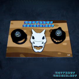 Animation Skulls #004 #005 #006 Evolutions Pin-Set