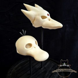 Animatie figuren #54 #55 schedels in stolp