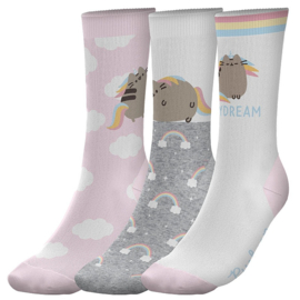 Pusheen Socken Pusheenicorn 3er Pack Größe 37-41