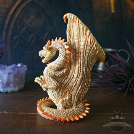 Dragon statue vase figure