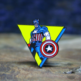 Captain America Marvel Retro Pin set licensed