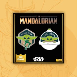 The Mandalorian Baby Yoda Official Pin Badge Set 1.1