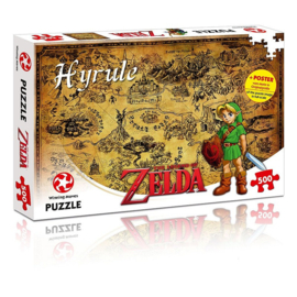 Legend of Zelda Hyrule Puzzle 1000 stukjes Officieel