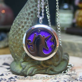 Unicorn diffuser necklace for aroma therapy Large