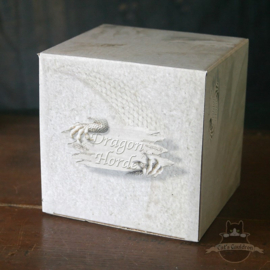 Dragon figure secret trinket box 'fire'