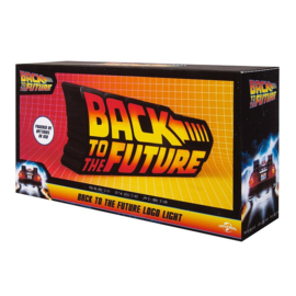 Back to the Future Logo Lamp