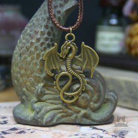 Drakenketting bronskleurig