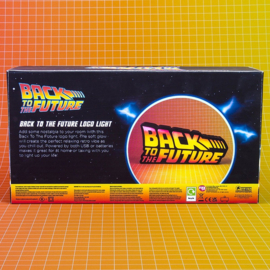 Back to the Future Logo Lamp