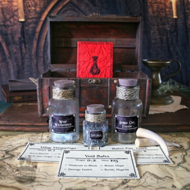 Alchemie-Set Wisp Wrappings, Sabre Cat Tooth, Void Salts