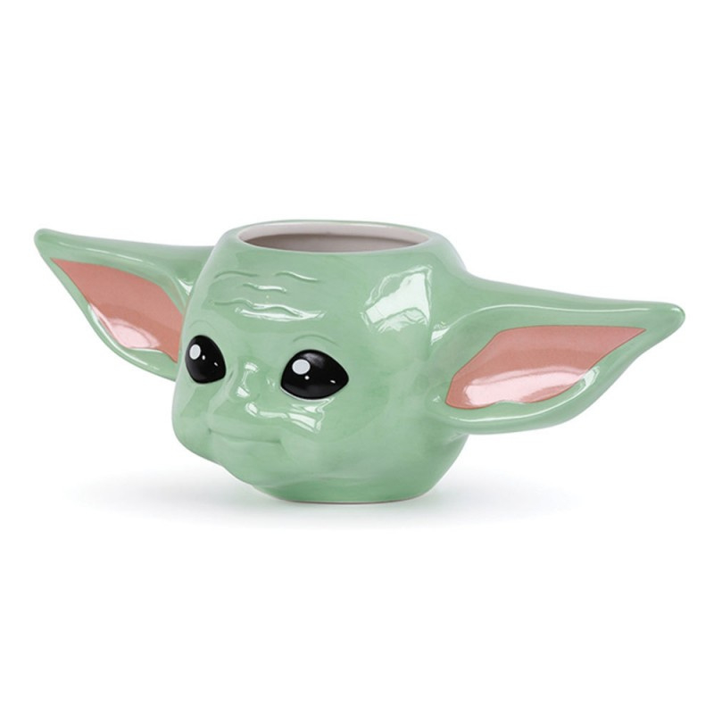 Kawaii Baby Yoda Grogu Cup Action Figure Toys StarWars Mandalorian Baby  Yoda 3D Mug Coffee Cup Lovely Christmas Gifts - AliExpress