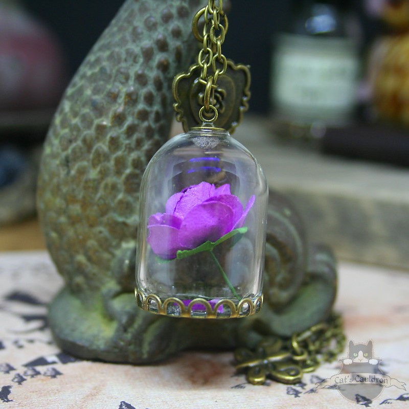 Fuchsia Bloom Eternal Necklace – Eternal Rose