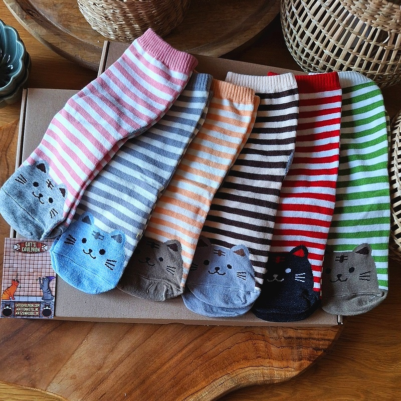 Cartoon Cat Socks Cartoon Cat Socks
