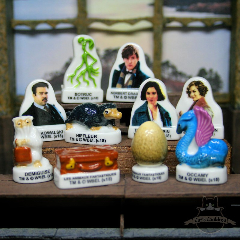 Fantastic Beasts figurines set Official Merchandise, Harry Potter