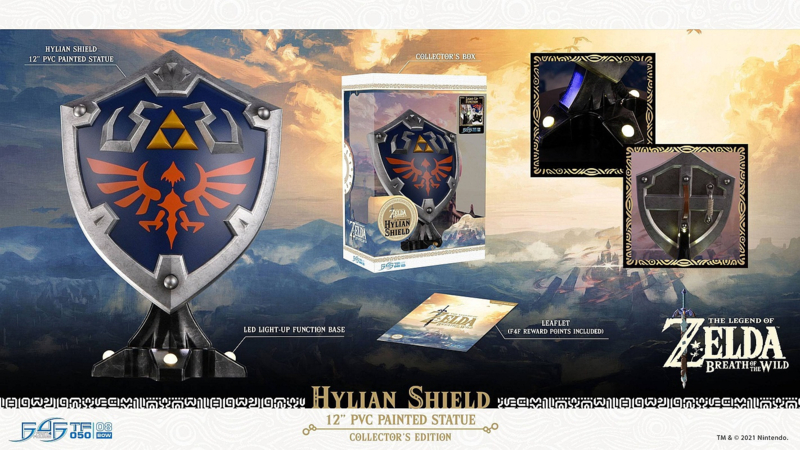 Zelda F4F Hylian Shield Collector's Edition with Light, Other Merchandise