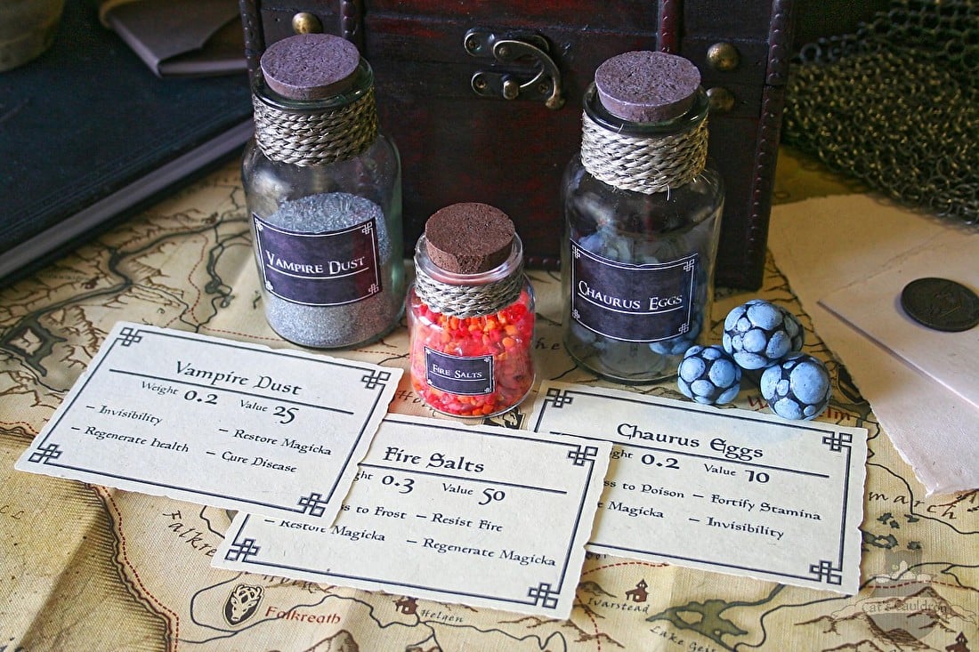 Skyrim Alchemy Set