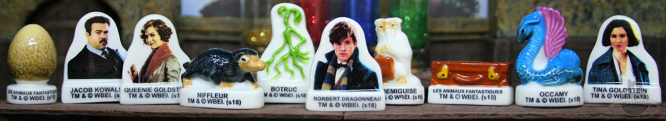 Fantastic Beasts Figuren set