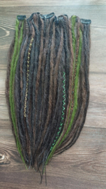 Second hand clip inn 50/55 cm set 11x bruin