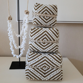 Offermanden set Harga White/Gold
