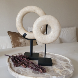 Ornament Marmer Donut Hanging