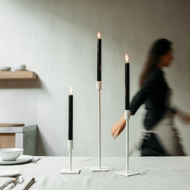 Gift set kandelaar 'Speciaal voor jou" wit