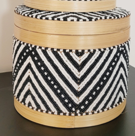 Offermanden set 2 Rice Black