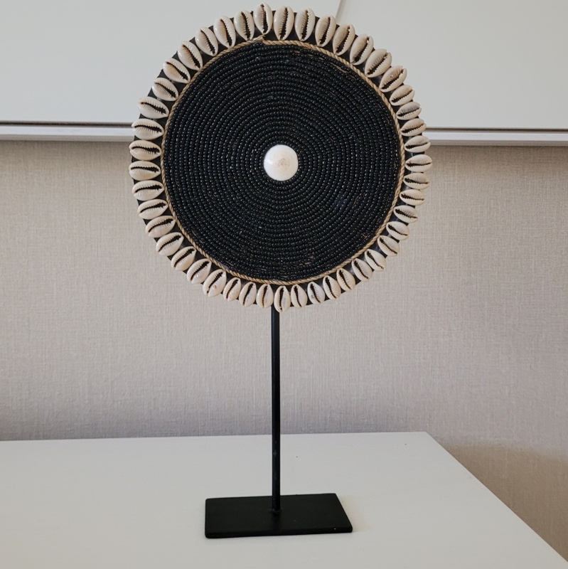 Schelpenornament Manoa Zwart