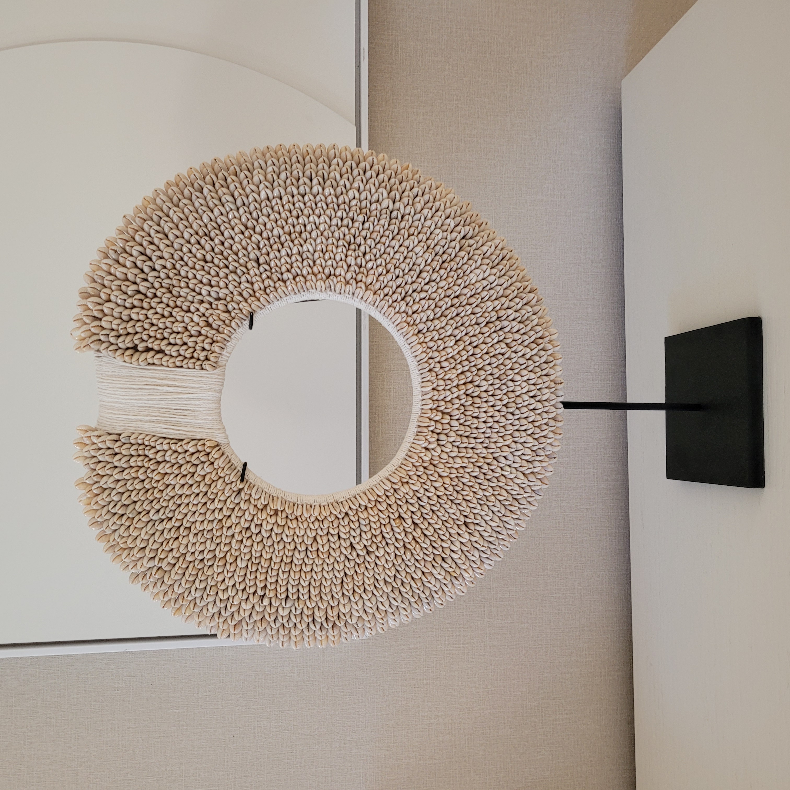 Schelpenketting KAURI L Bkeuze