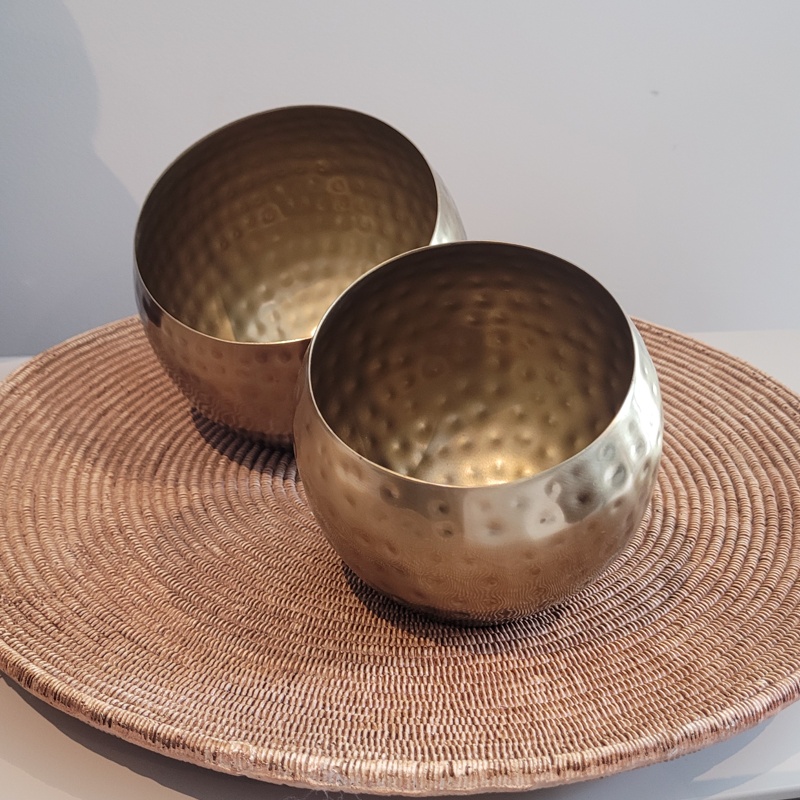 Waxinelicht S/2 Golden